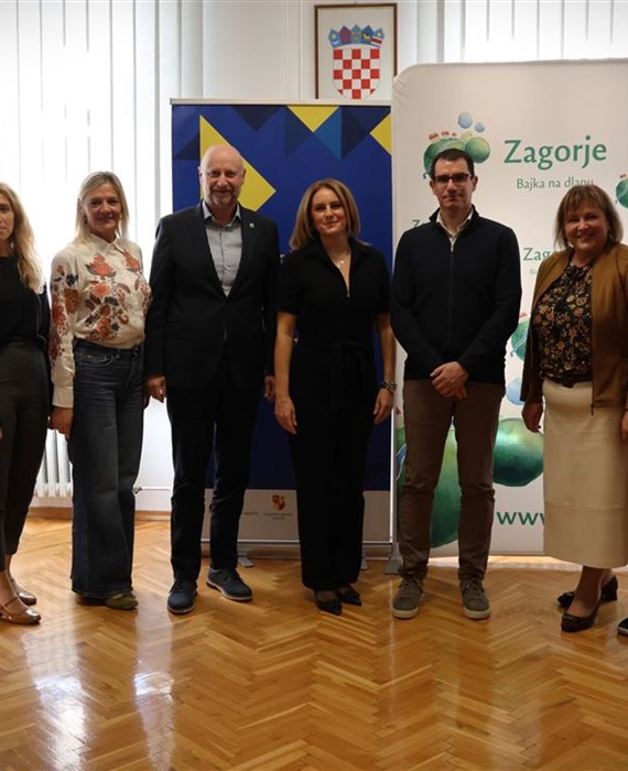 Nakon pripajanja krapinskog Veleučilišta, delegacija Tehničkog veleučilišta na sastanku sa županom Kolarom, naglasak na suradnji i povezivanju