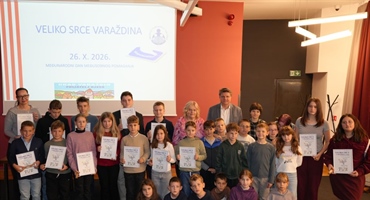 „Veliko srce Varaždina 2026.”: Dodijeljeno 16 priznanja za humanost i pomaganje drugima