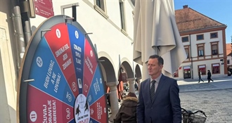 Javno zdravstvena akcija u Varaždinu: Postavljena i instalacija Kolo sreće „Lov na tihog ubojicu”, građani će se moći upoznati s čimbenicima povišenog krvnog tlaka i kolesterola