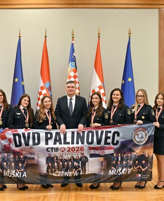 Međimurske „Kobre“ kod Milanovića: Vatrogaskinje iz Palinovca osvojile svjetsko zlato