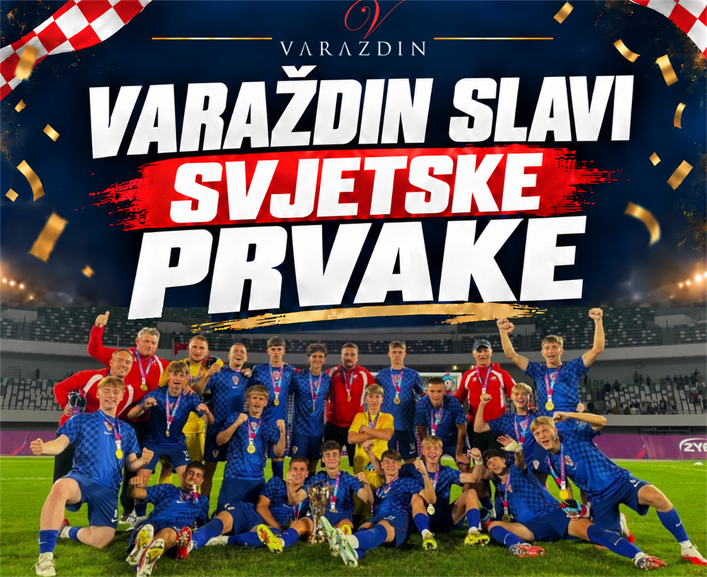 Varaždin slavi svjetske prvake: Korzo u petak postaje pozornica za zlatne nogometaše – pridružite se slavlju!