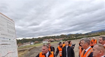 Projekt vrijedan oko 315 milijuna eura: Plenković i Stričak obišli gradilište brze ceste prema Krapini