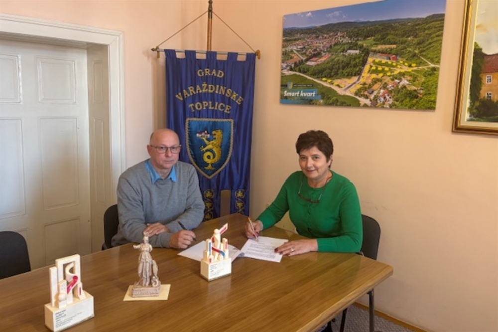 Gradonačelnica Ratković potpisala ugovor vrijedan 570 tisuća eura za opremanje novog dječjeg vrtića u Varaždinskim Toplicama