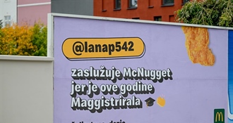 Neobična čestitka za završetak studija osvanula na varaždinskom billboardu – pogledajte o čemu je riječ