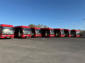 Novi korak u razvoju javnog prijevoza: U Varaždin stiglo sedam novih električnih buseka