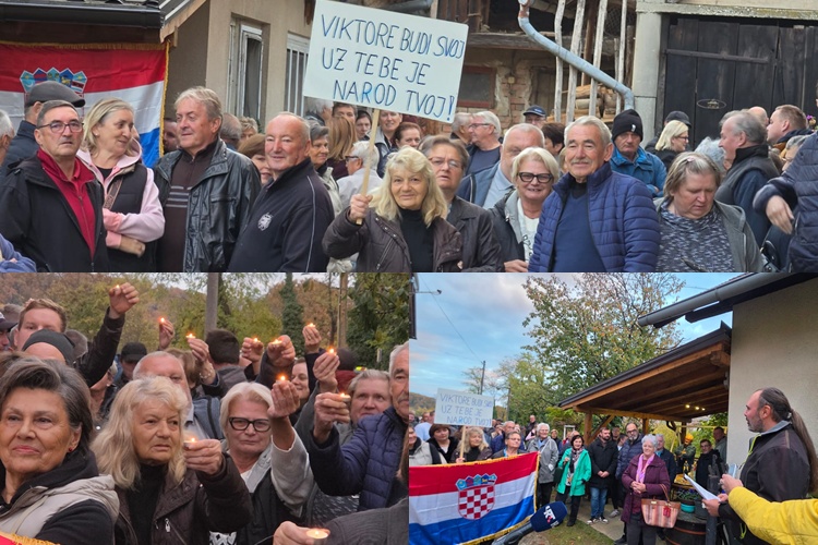 Građani čvrsto stali uz Šimunića i dali mu podršku: ''Viktore budi svoj, uz tebe je narod tvoj''