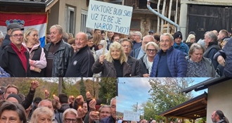 Građani čvrsto stali uz Šimunića i dali mu podršku: ''Viktore budi svoj, uz tebe je narod tvoj''