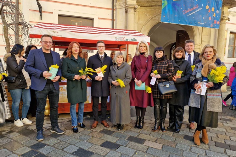 Dan mimoza u Varaždinskoj županiji - cijepljenjem i redovitim pregledima protiv raka vrata maternice