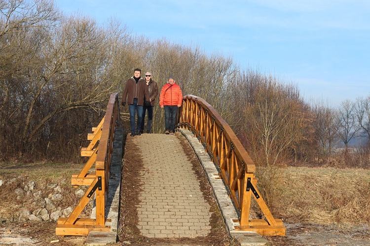 Obnovljeni pješački mostovi preko rijeke Plitvice, obišao ih varaždinski zamjenik gradonačelnika