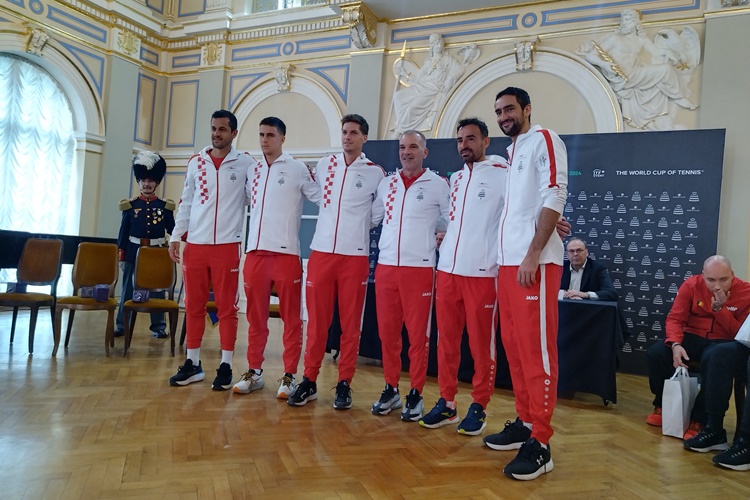 Davis Cup reprezentacija u Varaždinu dočekuje Belgiju: Čilić bi zbog ozljede koljena mogao propustiti mečeve