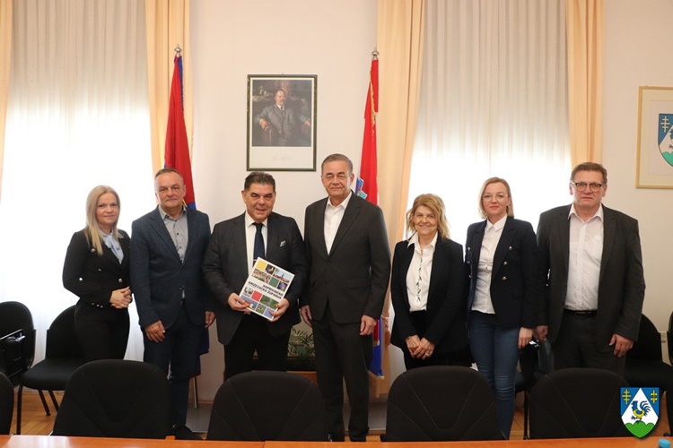 Županijsku upravu koprivničko-križevačku posjetio veleposlanik Republike Hrvatske u Mađarskoj Mladen Andrlić