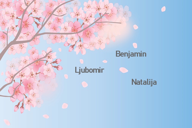 Danas imendan slave Benjamin, Ljubomir i Natalija