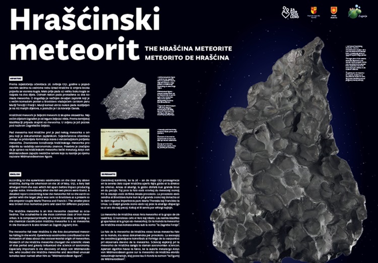 JU Zagorje zeleno: Prije 273. godine zabilježen pad Hrašćinskoga meteorita