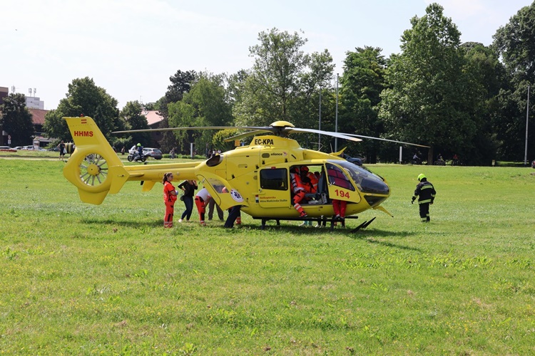 MEĐIMURJE: Prvi hitni medicinski let - iz Čakovca helikopterom u Zagreb