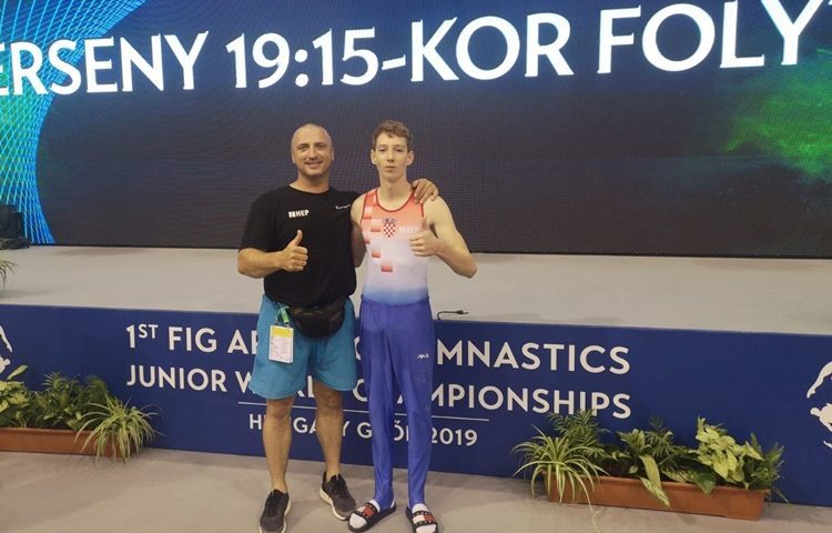 Varaždinski gimnastičar Mateo Žugec peti junior svijeta!