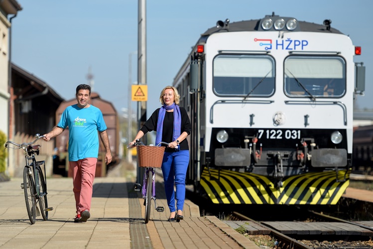 Varaždinska županija prva pokrenula projekt besplatnog prijevoza bicikala vlakom