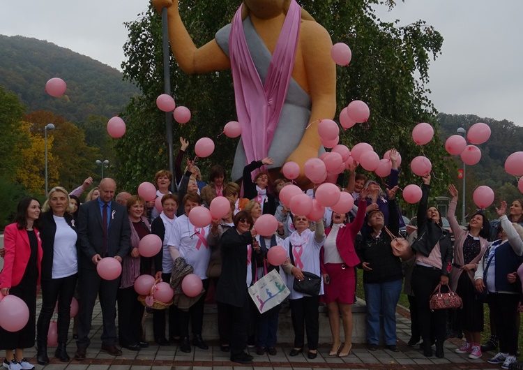 “Hod za ružičasti život” održan u Krapini uz veliki broj građana i srednjoškolaca