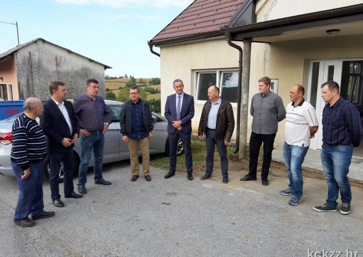 Župan Koren i zamjenik Sobota obišli obnovljenu dionicu ceste u Hudovljanima