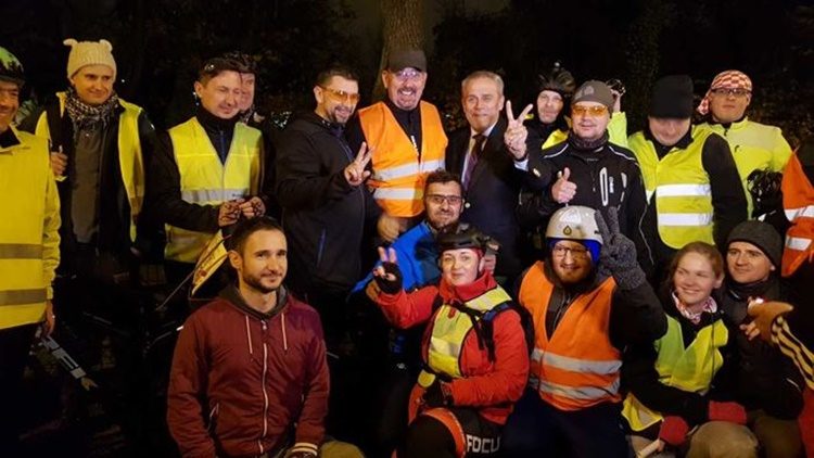 Gradonačelnik Zagreba ispratio bicikliste sudionike 8. akcije Biciklom za Vukovar