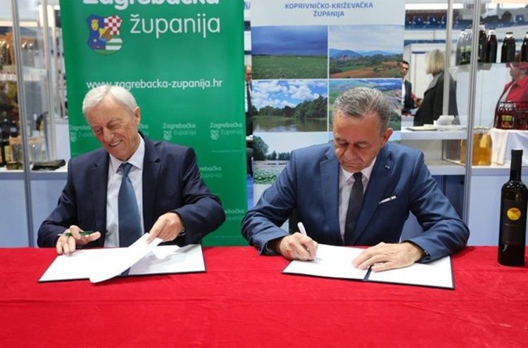 Župani Kožić i Koren na Sajmu u Križevcima potpisali sporazum „Očuvanje i revitalizacije tradicionalnih voćnih vrsta i sorti“