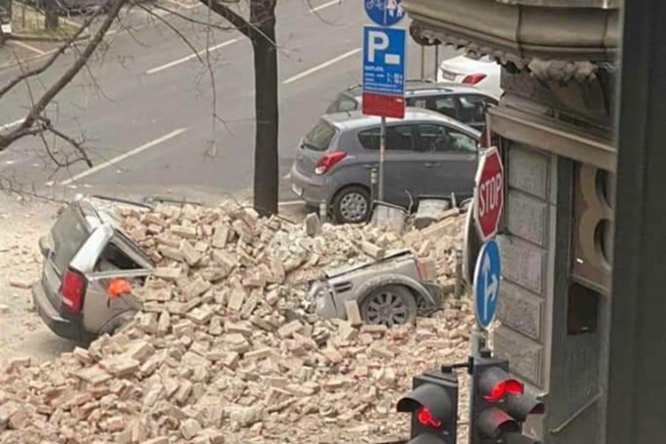 U Zagrebu zatvaranje ulica zbog uklanjanja objekta oštećenog u potresu