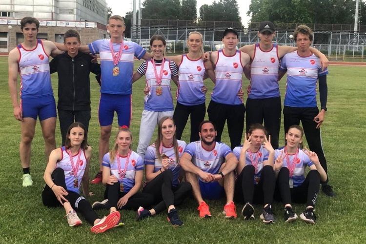 Čak pet medalja za Varaždince na Prvenstvu Hrvatske u štafetama