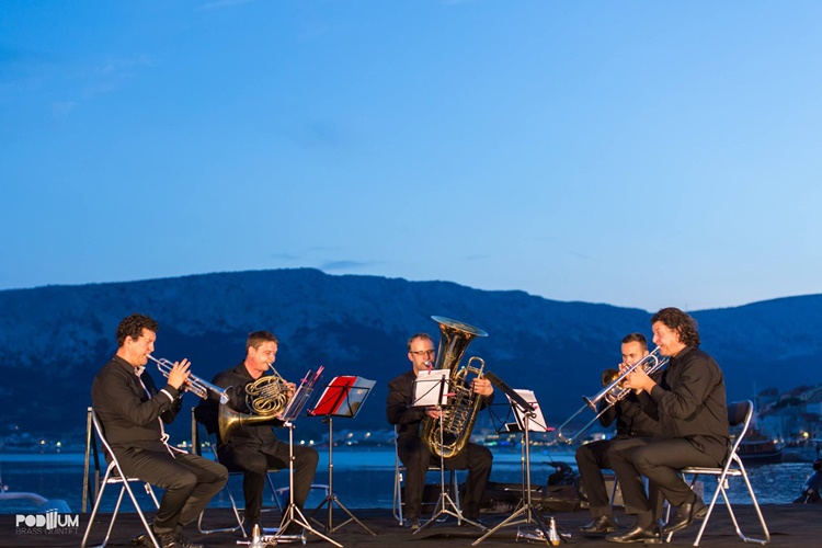 Podium Brass Quintet na Marini u Prelogu