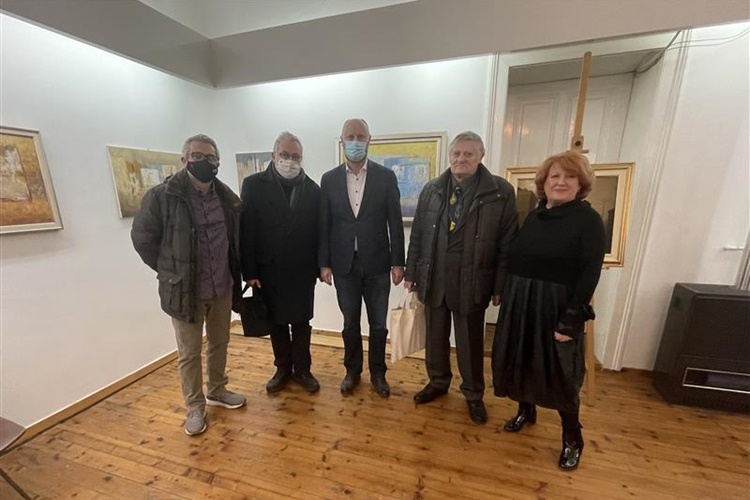 UMJETNOST SPAJA Noć muzeja u Zagorju u znaku suradnje s Varaždinskom županijom, župan Kolar otvorio izložbu poznatog varaždinskog slikara