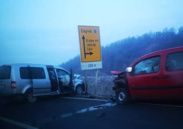 Prometna nesreća na Zagorskoj magistrali – Stvara se gužva, vozači oprezno