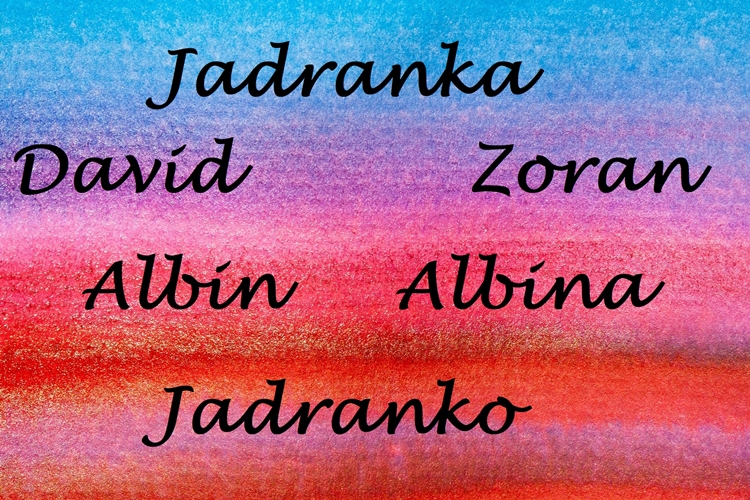 Današnji slavljenici su Jadranka, Jadranko, David, Zoran, Albin i Albina – čestitajmo im imendane!