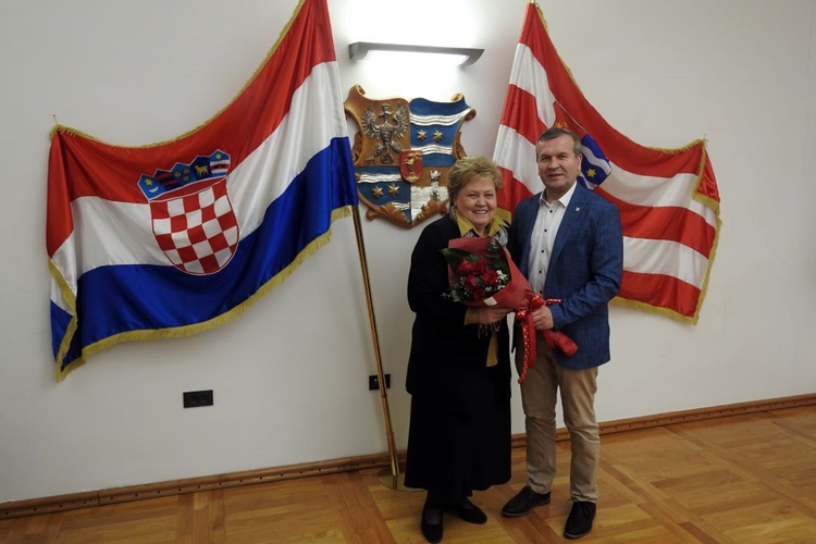 Župan Stričak održao prijem za Jasnu Jakovljević: Nadam se da će varaždinsko kazalište i dalje biti na ponos svima!