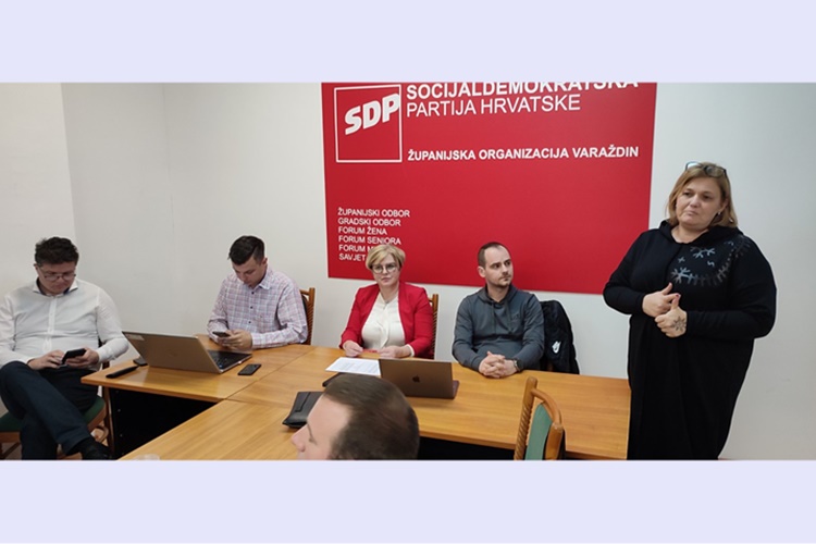 SDP u Varaždinskoj županiji učvršćuje poziciju lidera opozicije. Stranka organizira niz edukacija za svoje vijećnike i vijećnice