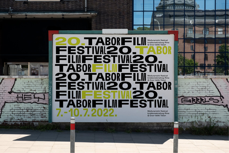 ODBROJAVANJE POČINJE Slavljeničko novo ruho za 20. godišnjicu – jubilarno izdanje Tabor Film Festivala ima novi vizualni identitet – ulaznice već u prodaji