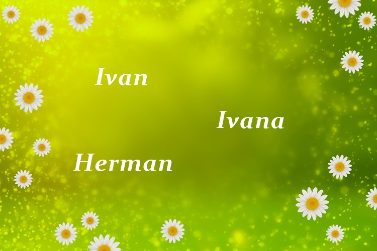 Današnji godovnjaci su Ivan, Ivana i Herman, sretan im imendan!