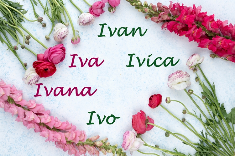 Ivane i Ivani sretan vam vaš dan!