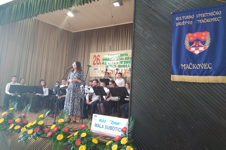 Gradonačelnica Cividini u Mačkovcu otvorila 26. smotru tamburaških sastava KUD-ova, HKUD-ova, KUU-a i tamburaških orkestara Međimurja