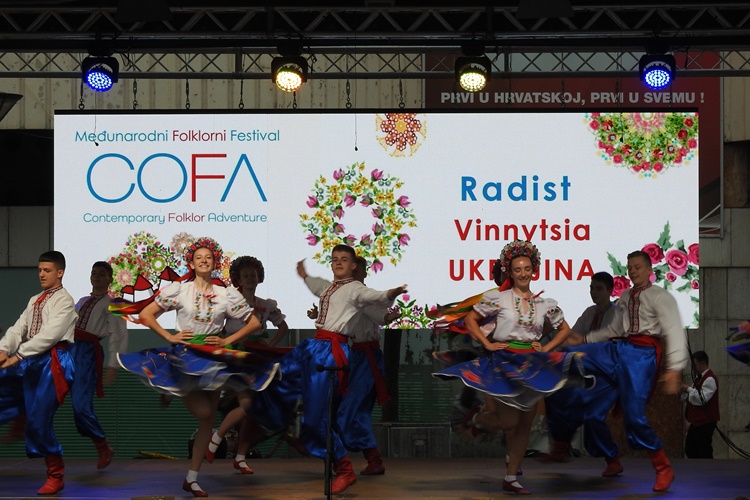 U Varaždinu završio Međunarodni folklorni festival COFA