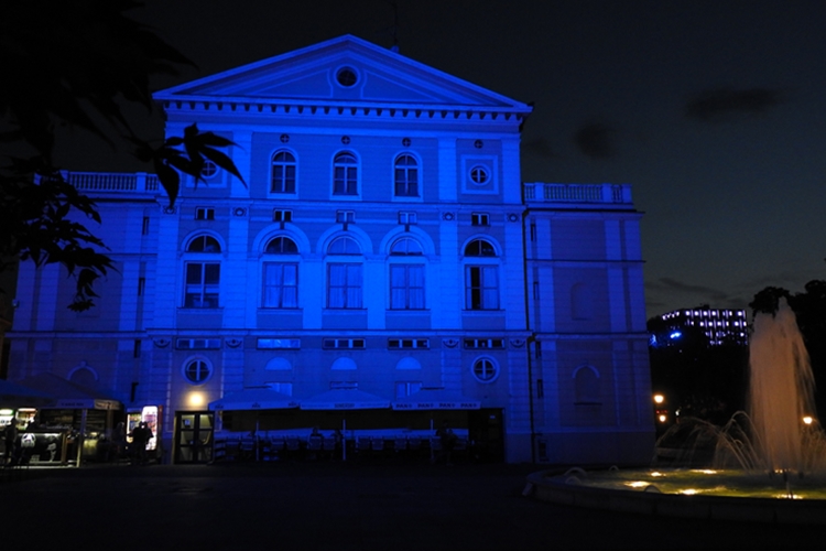 FOTO Varaždinski Vodotoranj i HNK u plavom