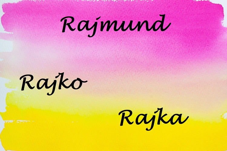 Rajmund, Rajko i Rajka sretan vam imendan! Znate li što znače ova imena?