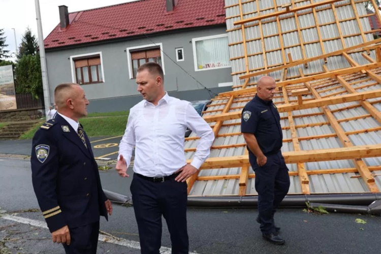 Župan Marušić proglasio prirodnu nepogodu za dva grada i pet općina stradalih u olujnom nevremenu