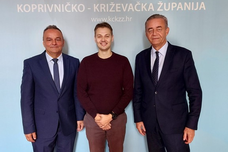 Župan Koren održao sastanak s novim ravnateljem SŠ Koprivnica: Možete računati na našu podršku!