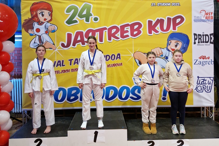 Uspjeh mladih varaždinskih taekwondoaša na Jastreb Kupu – „palo” je i zlato!