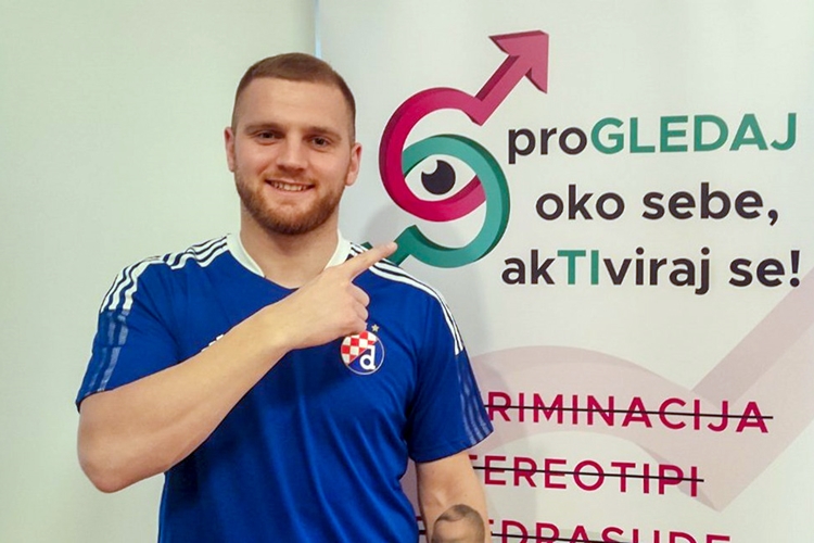 16 dana aktivizma: proGLEDAJ oko sebe, akTIviraj se, Dinamovac Petar Bočkaj: Ne daj da te strah od poraza spriječi da zaigraš!