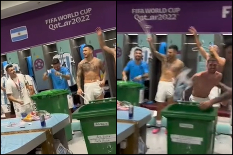 VIDEO Ostati velik i u porazu, ali i u pobjedi za Argentince očito ne vrijedi – žestoko slavili, pa hrvatski dres bacili u smeće