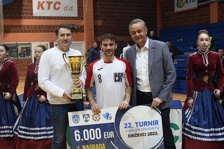Županija podržala malonogometni turnir u Križevcima – Pobjedu odnijela ekipa Replay