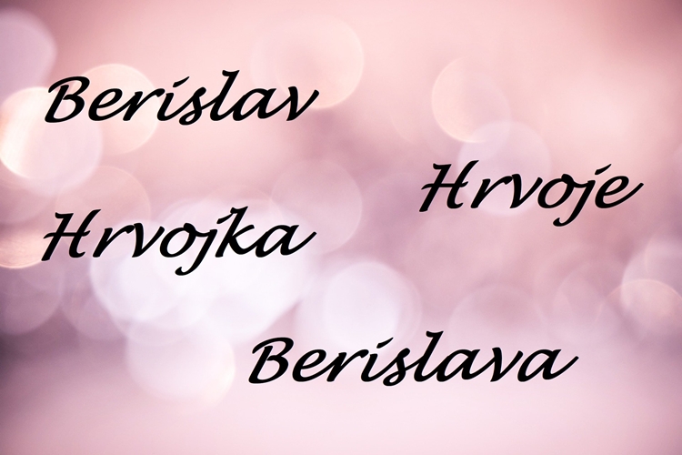 NJIHOV JE DAN Imendane slave Hrvoje, Hrvojka, Berislav i Berislava – čestitajte im!