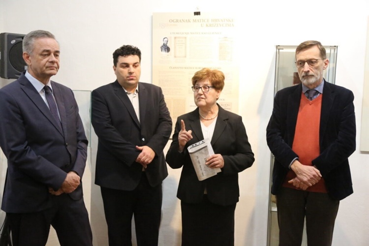 Župan Koren na otvorenju izložbe križevačkog ogranka Matice hrvatske