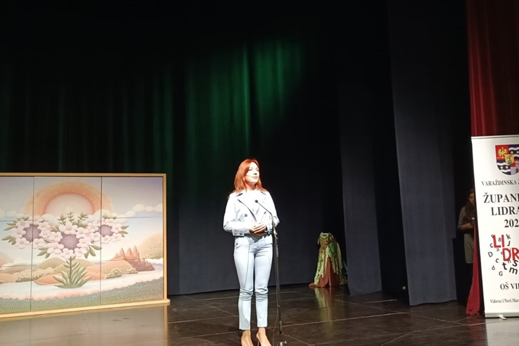 Zamjenica župana Zagorec otvorila LiDRaNo 2023, festival talenta i kreativnosti učenika