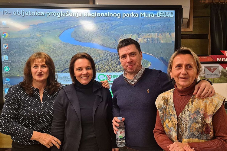 JU Priroda Varaždinske županije u Osijeku predstavila svoje aktivnosti vezane uz Regionalni park Mura – Drava
