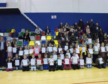 Dodijeljene diplome učenicima plivačima drugih razreda osnovnih škola u Varaždinu